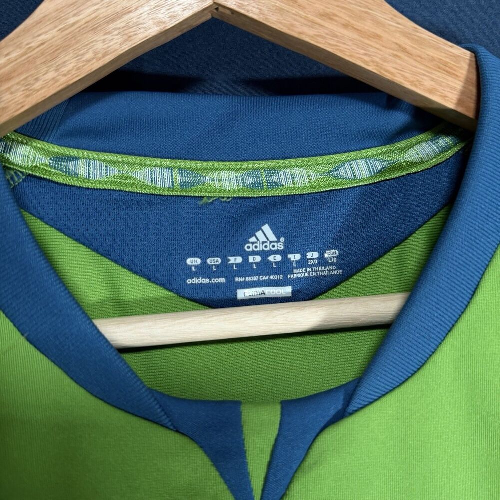 Seattle Sounders 2011/12 Jersey Gspurning Goalie Adidas SIGNED Large - No COA - Picture 12 of 12